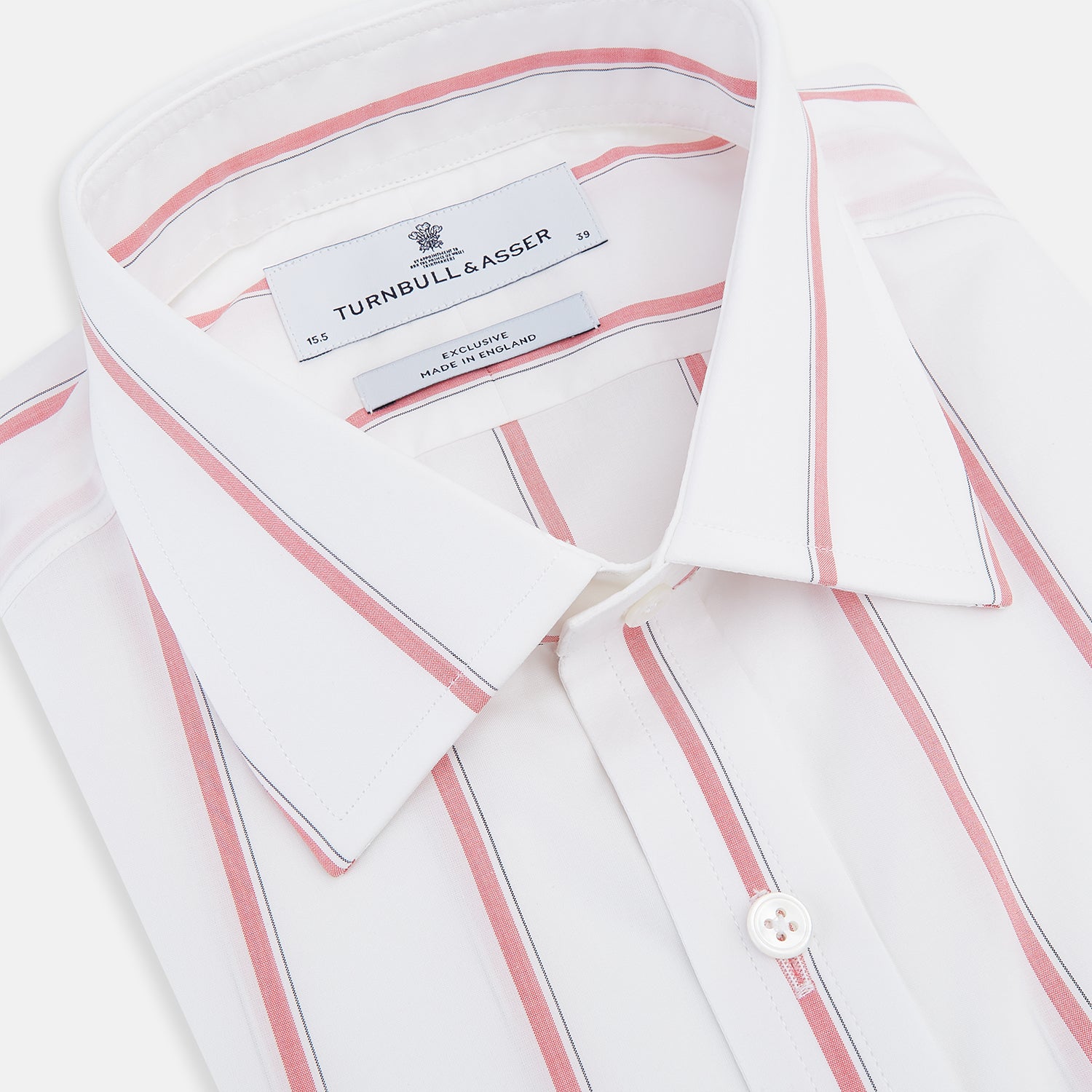 View 2 of product Coral Track Stripe Mayfair Shirt