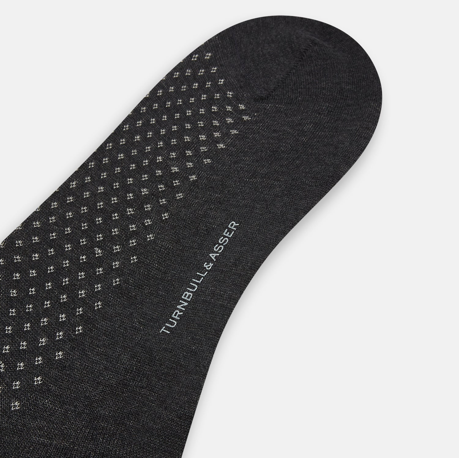 View 3 of product Grey Motif Long Socks