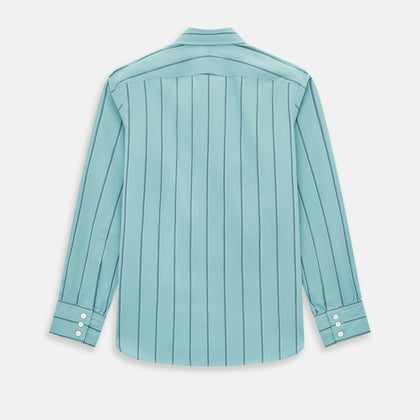Sage Track Stripe Westminster Shirt Image 2