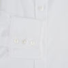 View 3 of product White Superfine Oxford Cotton Shirt with T&A Collar and 3-Button Cuffs