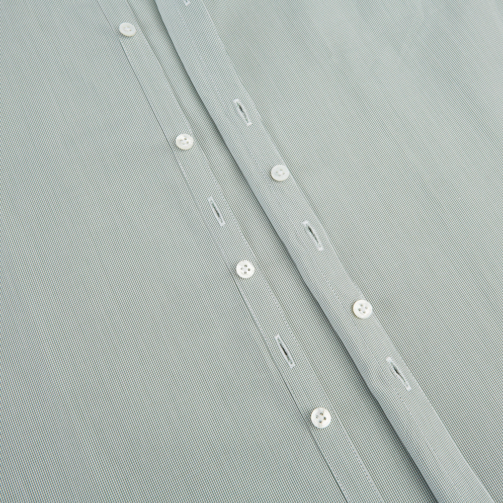 Dark Green Micro Graph Check Westminster Shirt