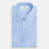 View 5 of product Blue Herringbone Mayfair Shirt