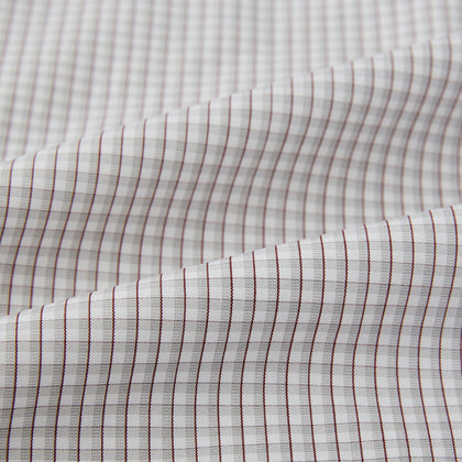 Grey Micro Shadow Check Mayfair Shirt Image 5