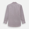 View 3 of product Burgundy Micro Shadow Check Mayfair Shirt