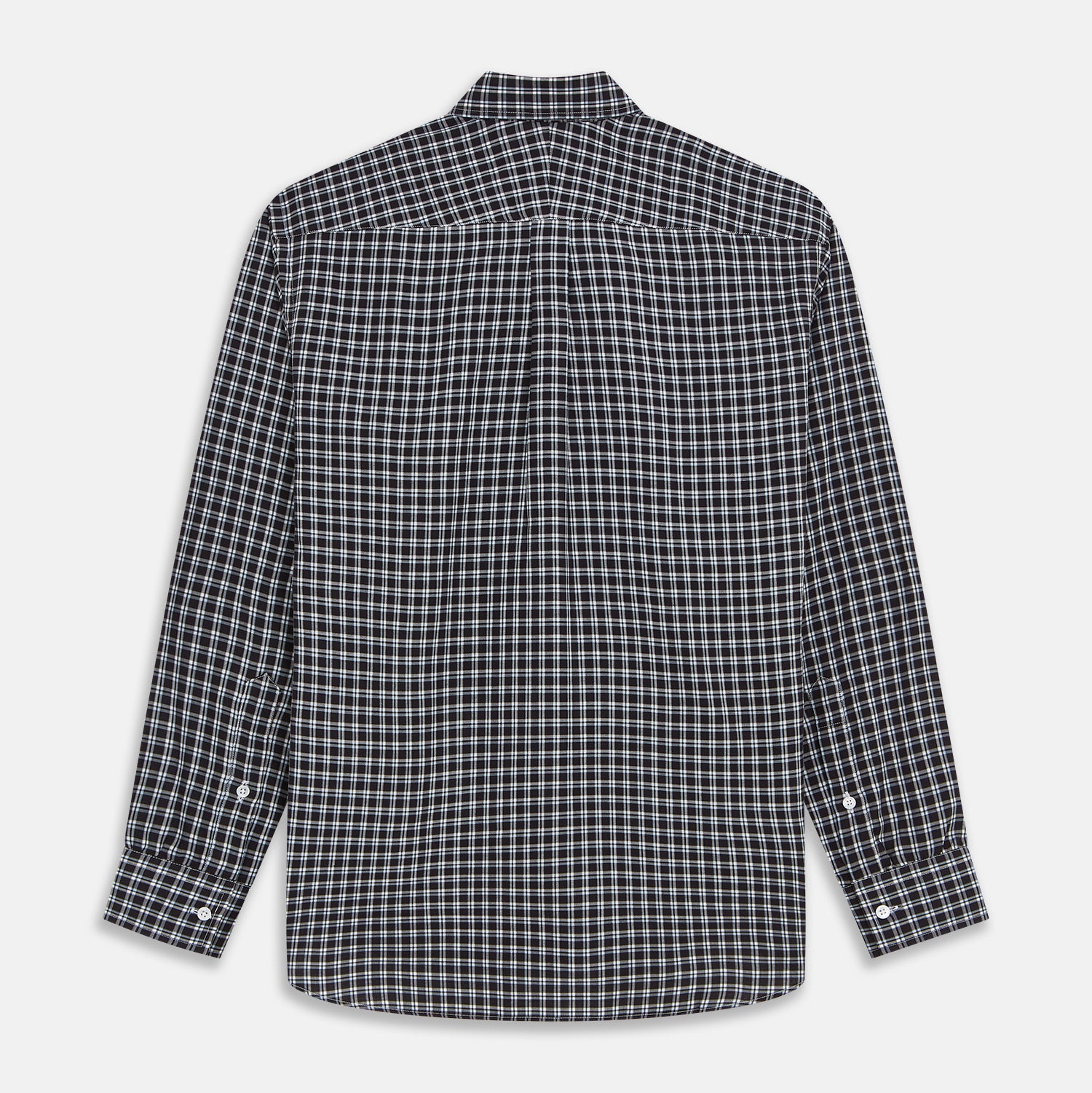 View 5 of product Black Multi Check Cotton Blend Weekend Fit Hayne Shirt