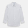 View 1 of product Pale Blue and Grey Grid Check Mayfair Shirt