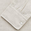 View 3 of product Light Oatmeal Linen Weekend Fit Unwin Shirt