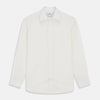 View 1 of product Cream Silk Tailored Fit Shirt