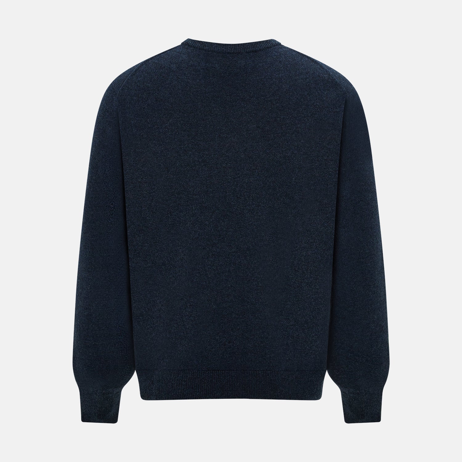 View 3 of product Midnight Blue Cashmere Round Neck Jumper