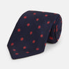 View 1 of product EMBLEM SPOT NAVY TULIP TIE
