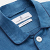View 6 of product Teal Linen Modern Pyjama Set