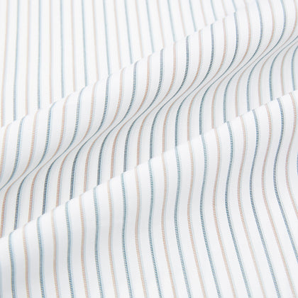 Teal Double Stripe Mayfair Shirt Image 5