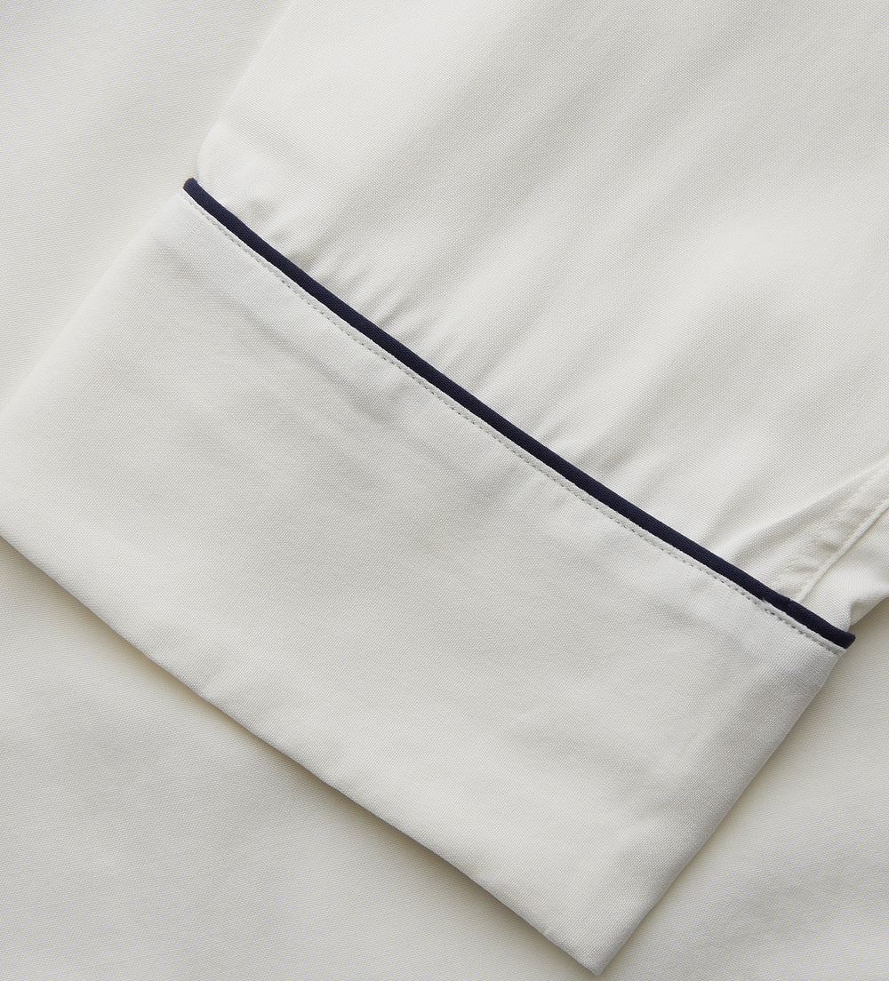 Women's Harriet Cream Silk Pyjama Set