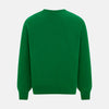 View 3 of product Grass Green Cashmere Round Neck Jumper