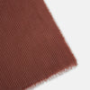 View 2 of product Burgundy and White Striped Cashmere Scarf