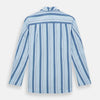 View 3 of product Blue Baiadera Stripe Pyjama Shirt