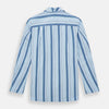 Blue Baiadera Stripe Pyjama Shirt