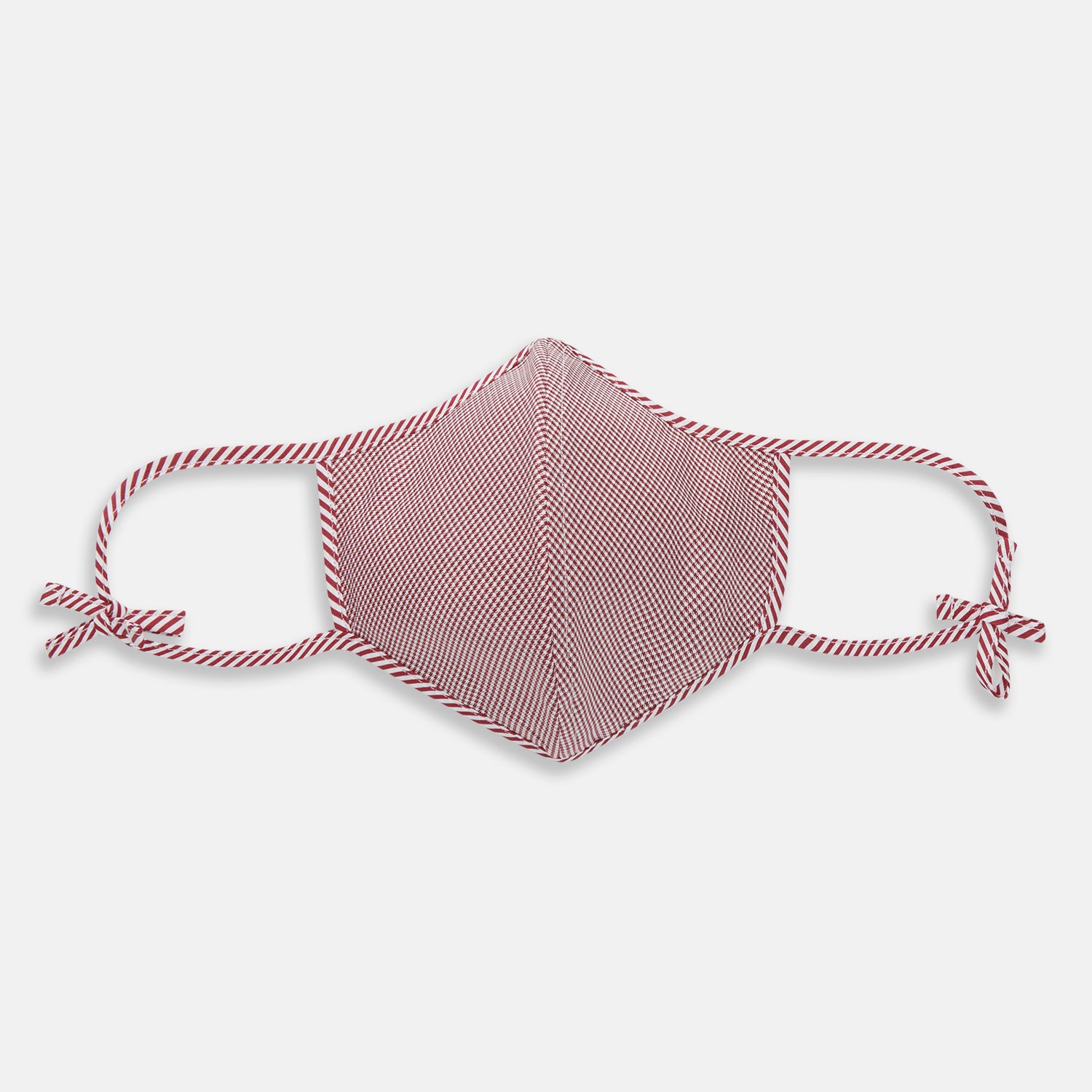 View 1 of product Burgundy Check Commuter Mask With 3 Viroformula™ Filters