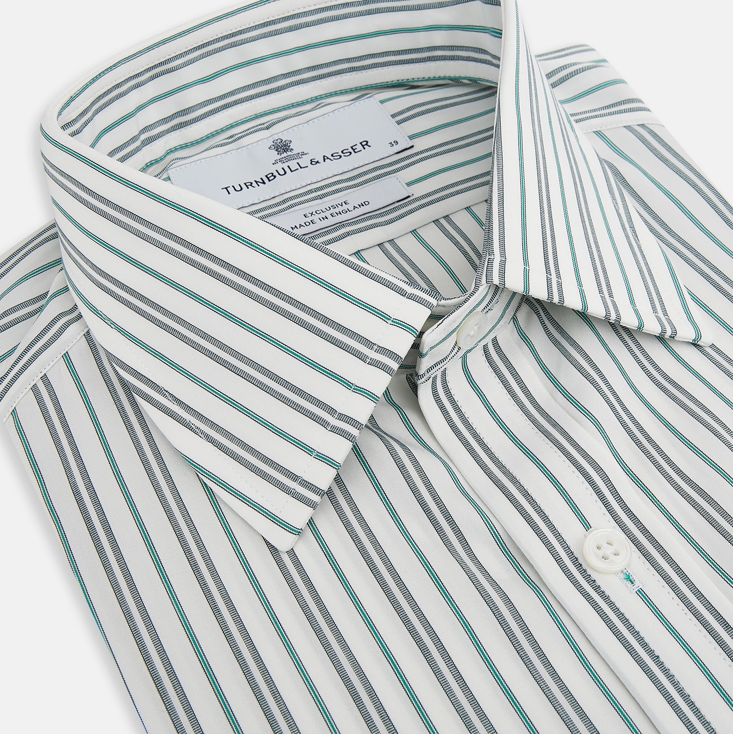 Forest Green Multi Stripe Mayfair Shirt