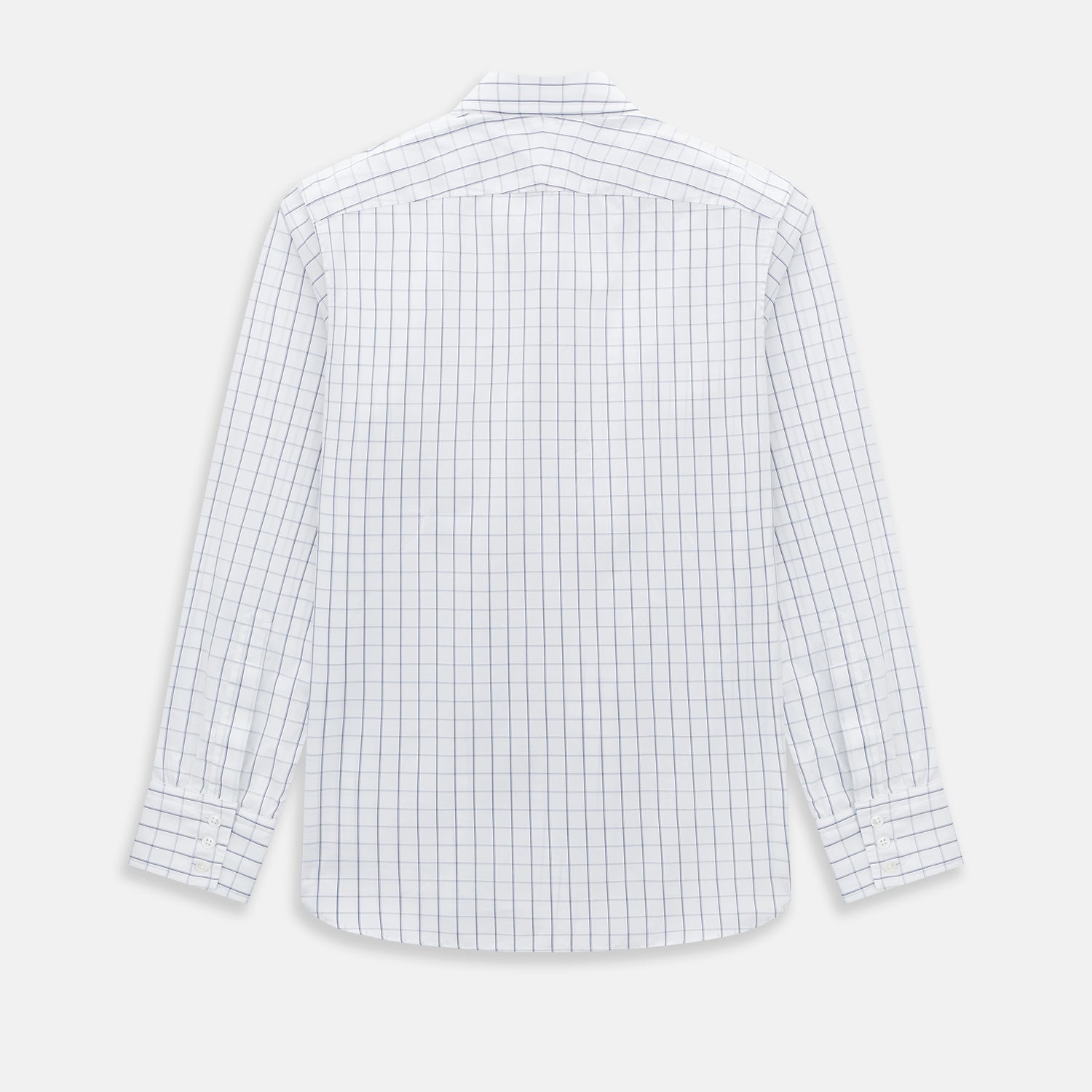 Image 3 of product Dark Navy Double-Line Checked Westminster Shirt