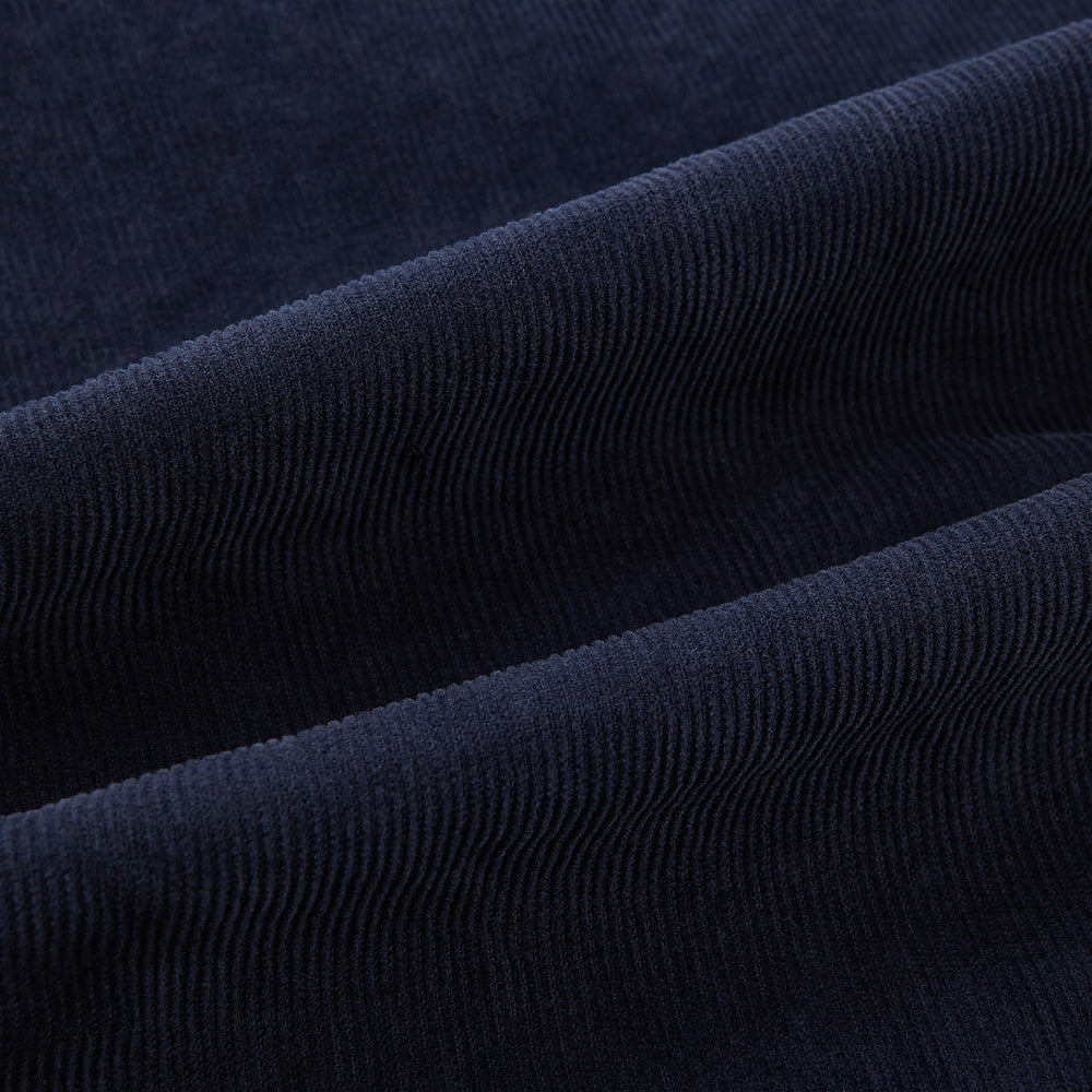 Light Navy Corduroy Charles Trousers