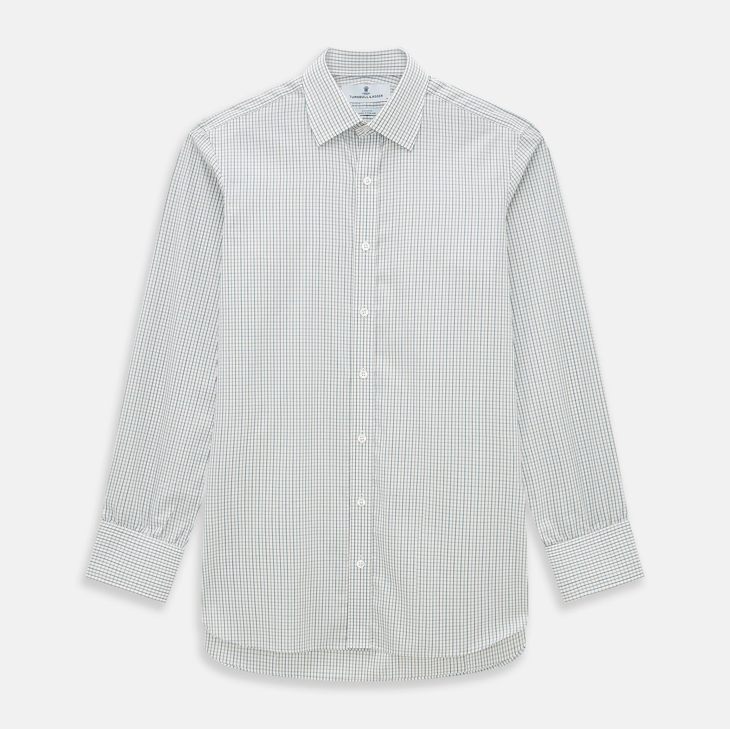 View 1 of product Green and Brown Multi Check Mayfair Shirt