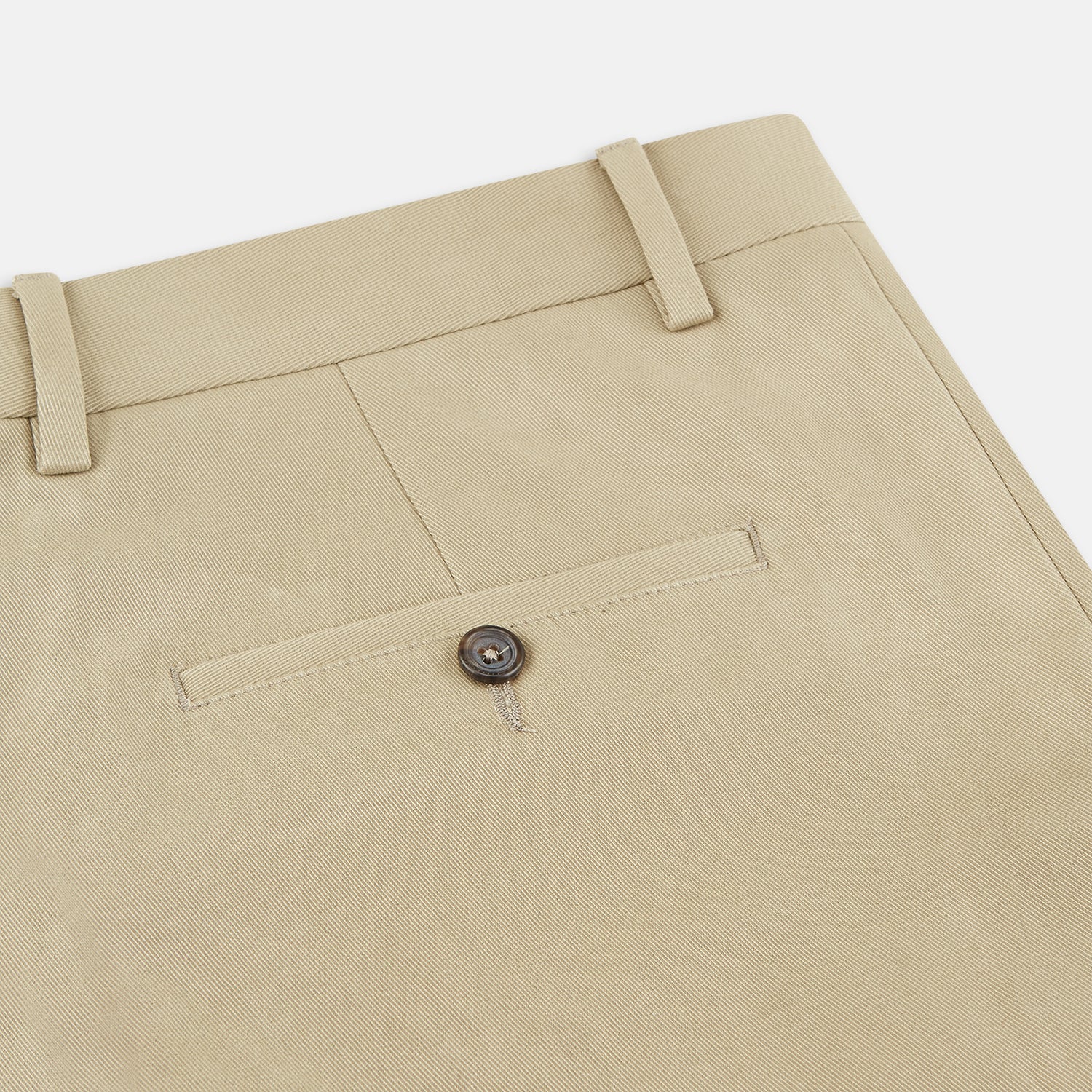 View 2 of product Beige Cotton Blend Manson Trousers