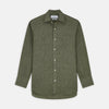 View 2 of product Sage Green Plain Linen Fabric