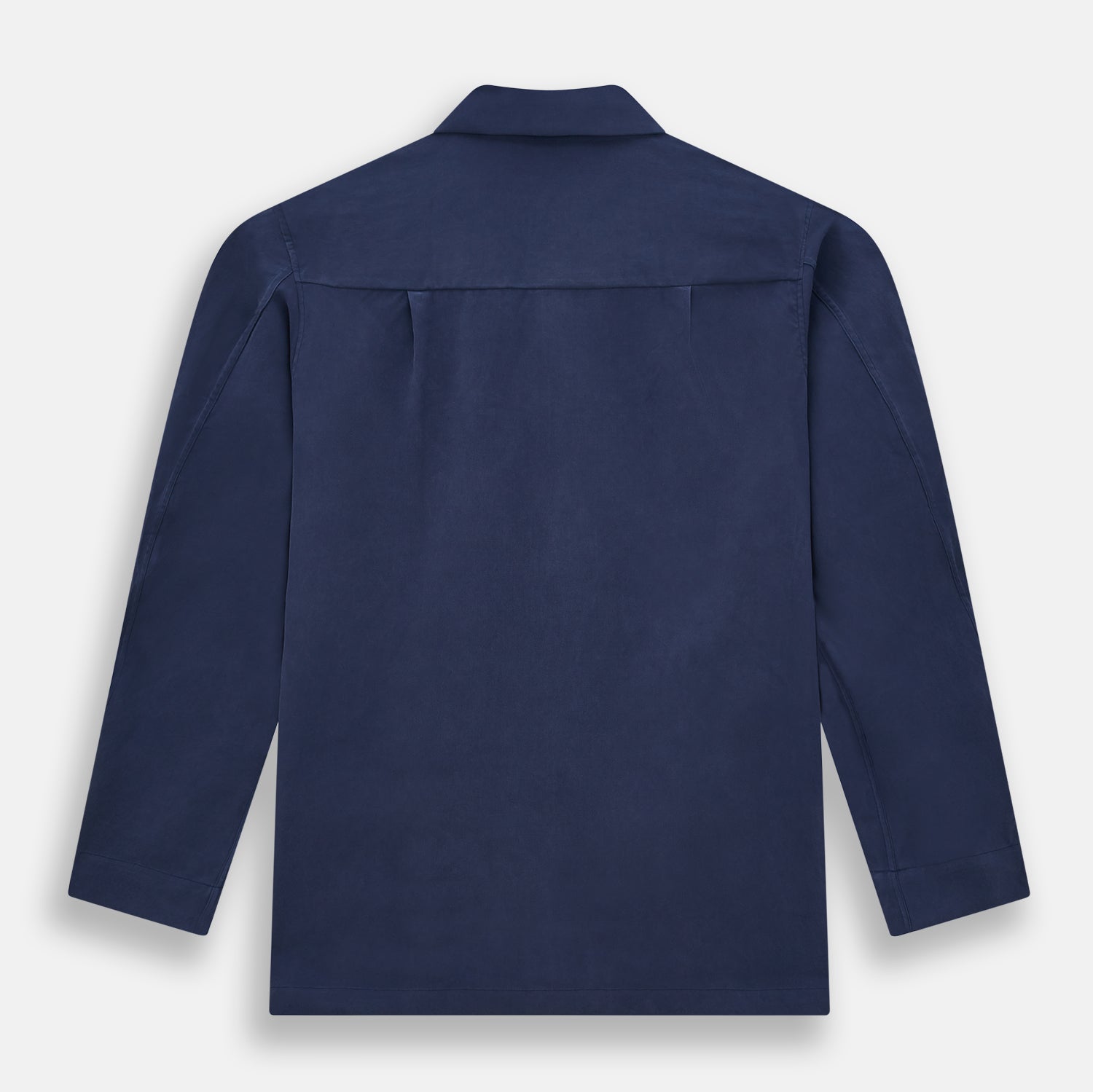 View 5 of product Navy Silk Pyjama Set
