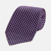 View 1 of product Purple and Navy Diamond Silk Tie