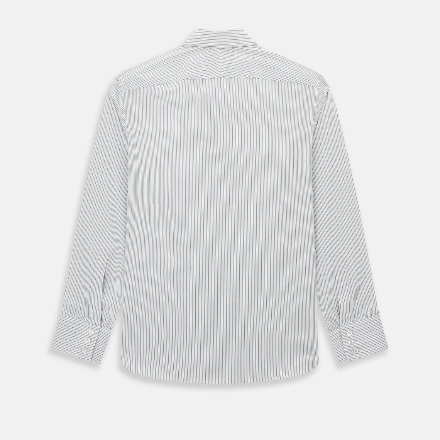 View 3 of product Grey and Blue Pinstripe Westminster Shirt