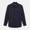 View 1 of product Navy Stripe Hampstead Overshirt