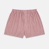View 1 of product Red Fine Bengal Stripe Godfrey Boxer Shorts