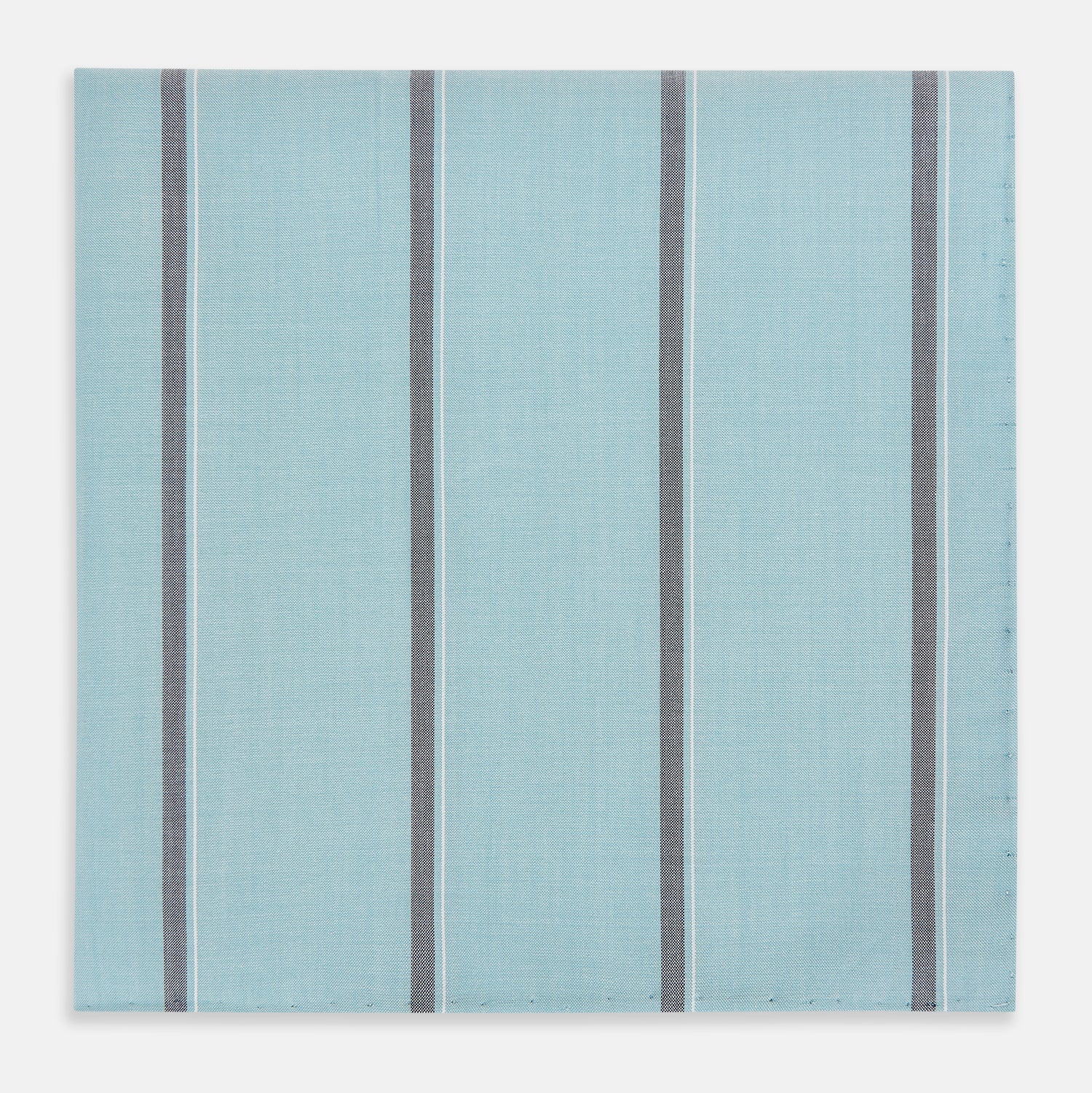 View 1 of product Light Sage Track Stripe Hand-Rolled Handkerchief