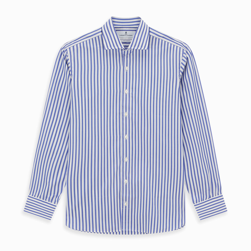 candy stripe dress shirt The Domenic Blouse in Candy Stripe, Size XL, Organic Cotton