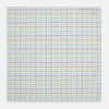 View 3 of product Yellow Multi Double Grid Check Hand-Rolled Handkerchief