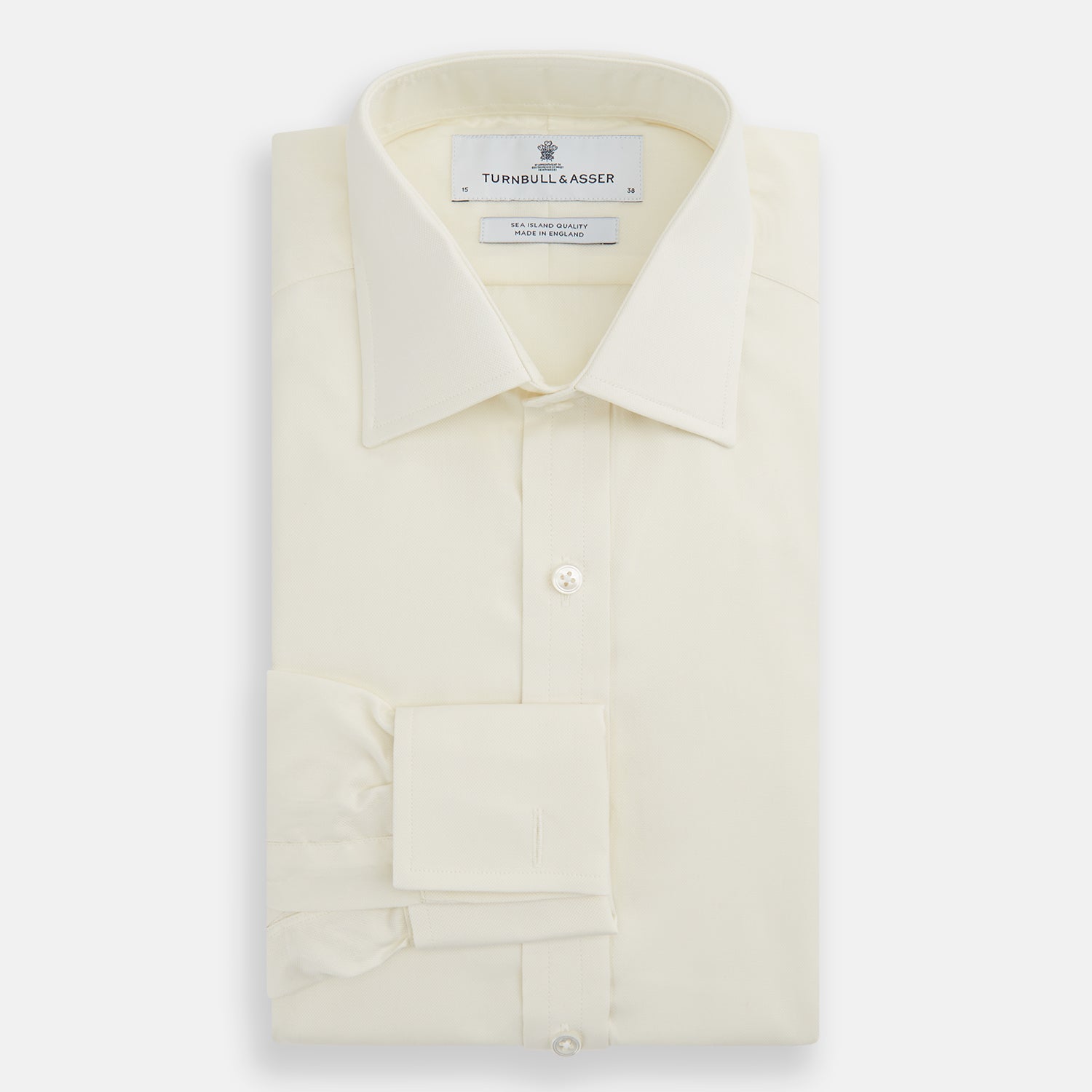 View 4 of product Tomorrow Never Dies Cream Cotton Hamburg Shirt As Seen on James Bond