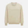 View 1 of product Cream Cashmere Round Neck Jumper