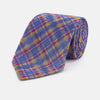 View 1 of product Blue Multi Tartan Silk Tie