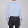 View 3 of product Grey Cashmere Blend Shirt with T&A Collar and 3-Button Cuffs