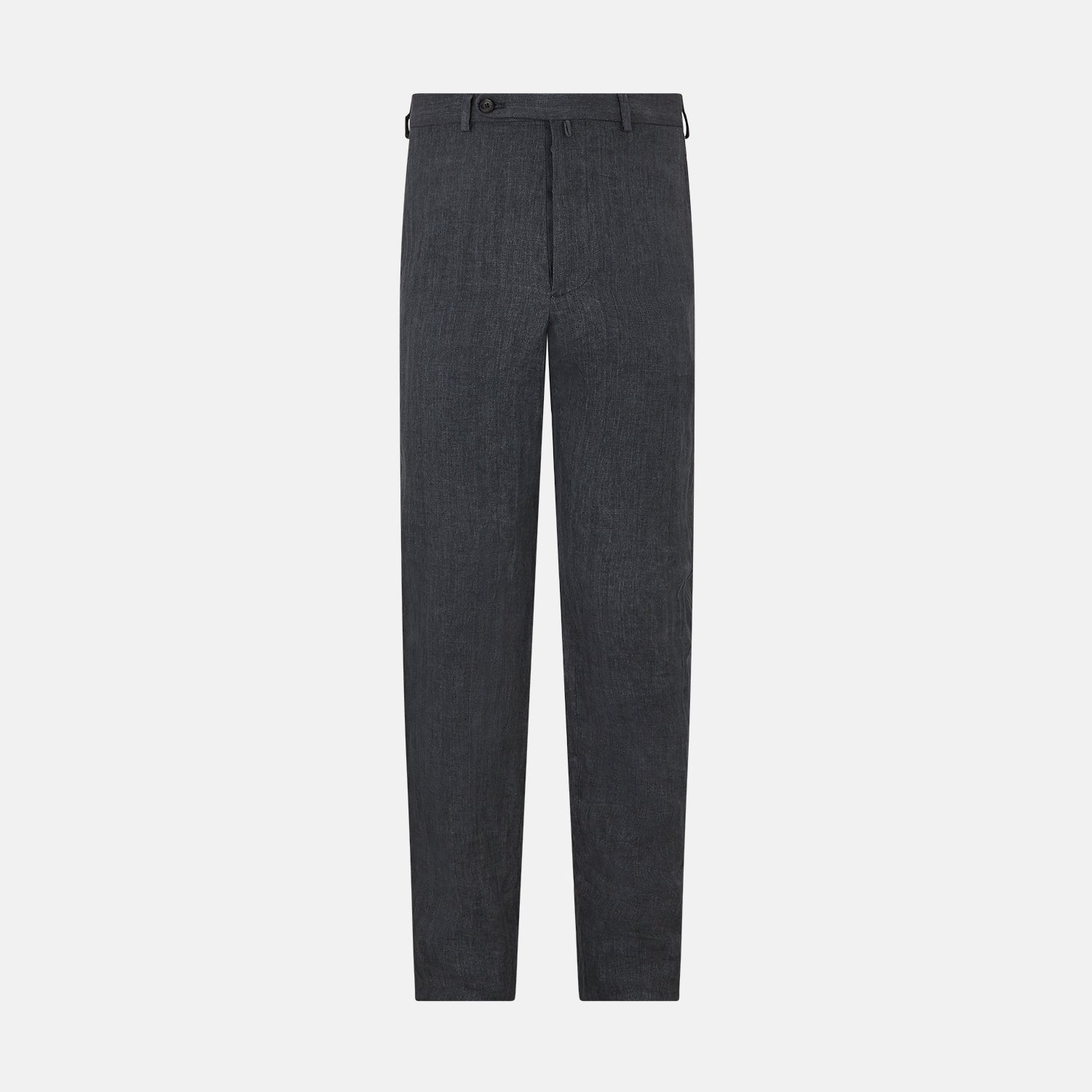 View 1 of product Ash Linen Herringbone Edmund Trousers