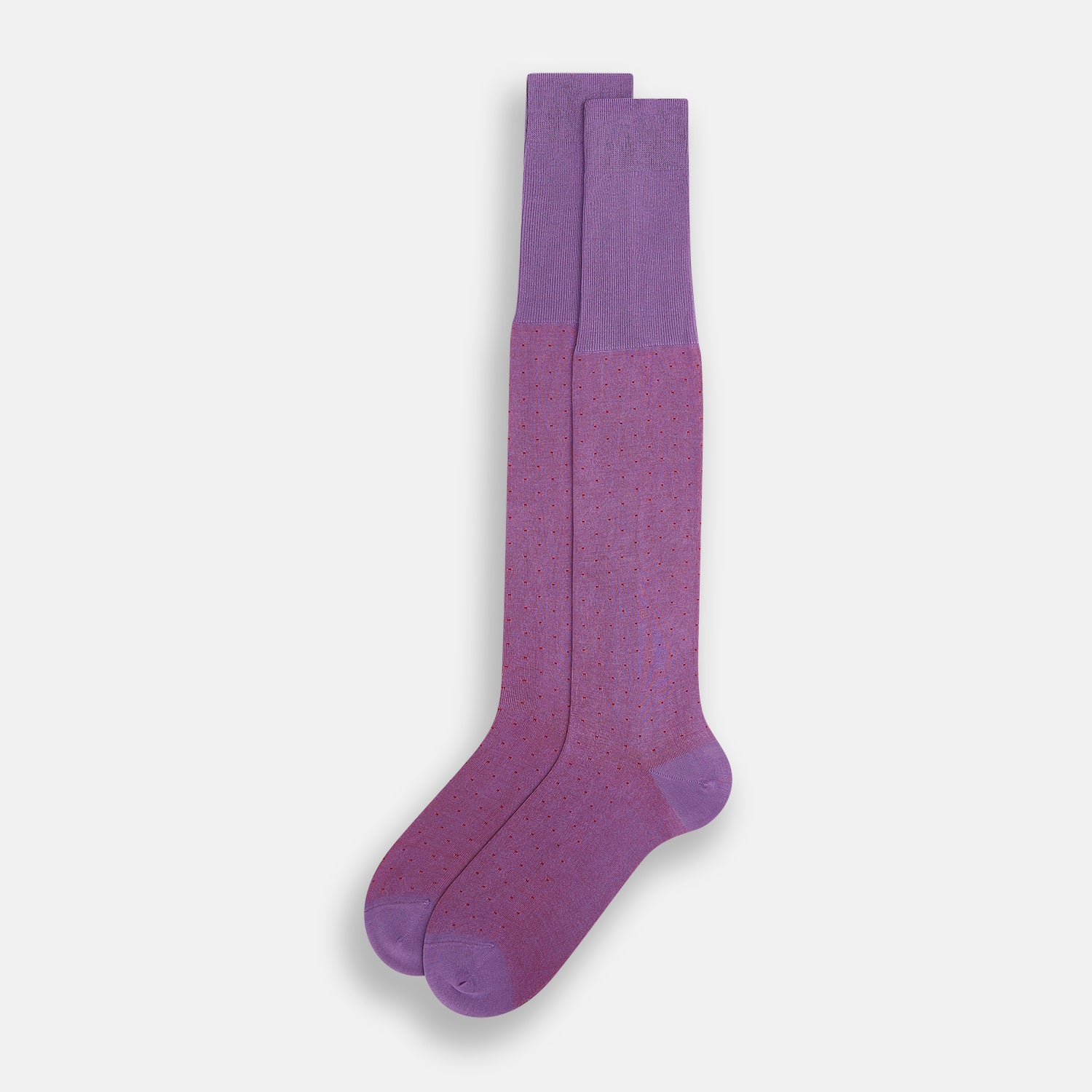 View 2 of product Pink/Red Polka Dot Long Socks