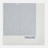 View 3 of product White Stripe Silk Pocket Square