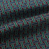 View 4 of product Forest Green and Red Weave Patterned Silk Cravat