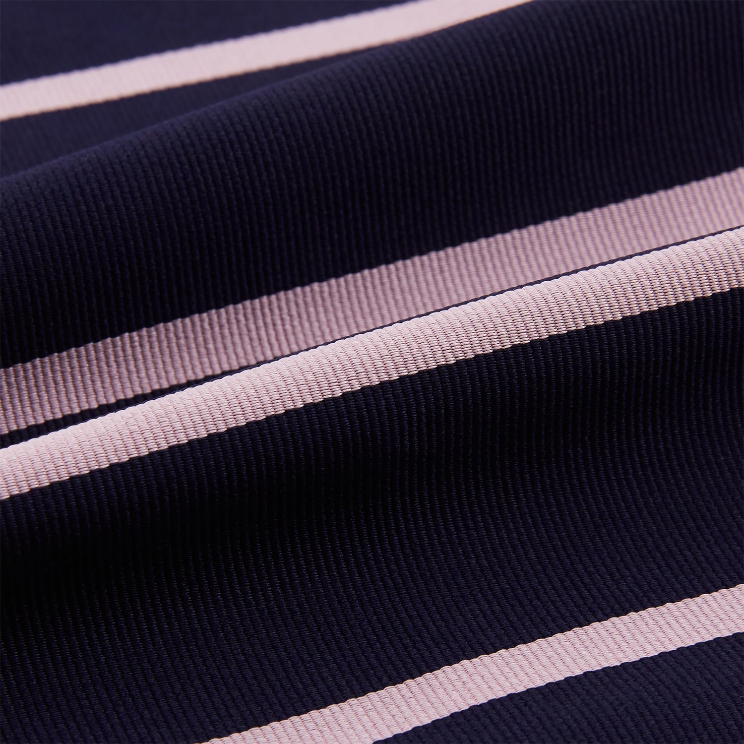 View 4 of product Pink Stripe and Navy Silk Cravat