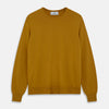 Gold Crew Neck Merino Jumper