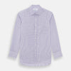 View 1 of product Purple Micro Shadow Check Mayfair Shirt