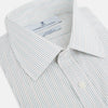 View 2 of product Petrol Hairline Stripe Mayfair Shirt