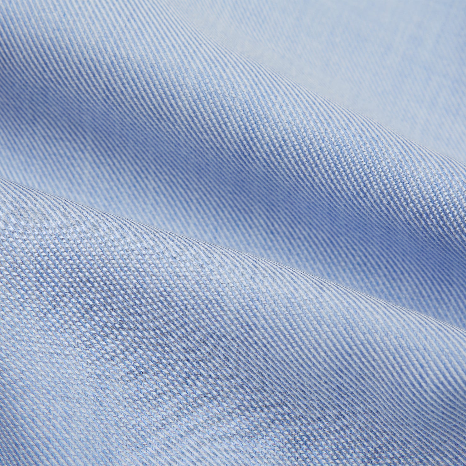 View 5 of product Pale Blue Cotton Cashmere Dorset Collar Richmond Shirt