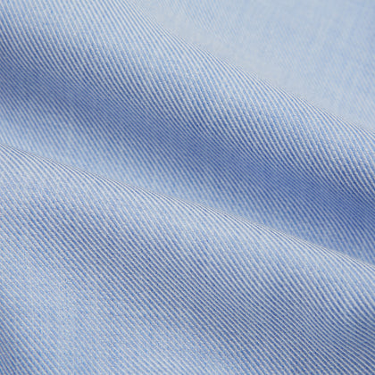 Pale Blue Cotton Cashmere Dorset Collar Richmond Shirt Image 4